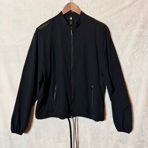 Liv 2 Black light weight mesh panels jacket large